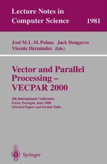 Cover of Vector and Parallel Processing - Vecpar 2000