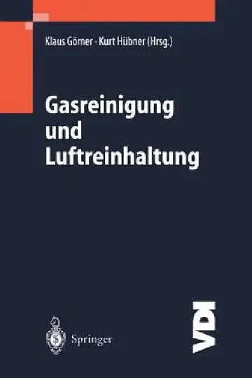 Cover of Gasreinigung Und Luftreinhaltung