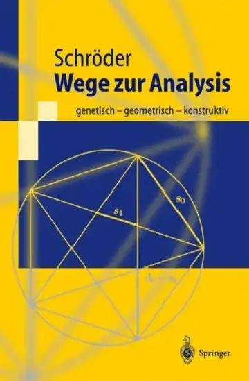 Cover of Wege Zur Analysis