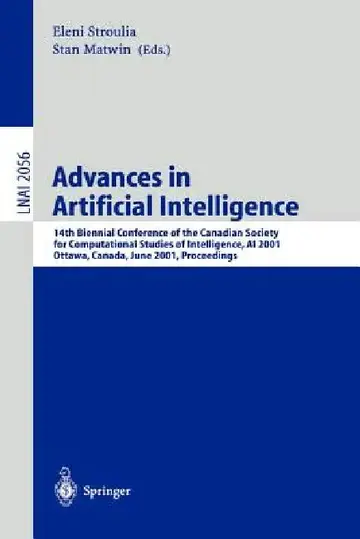 Cover of Advances in Artificial Intelligence