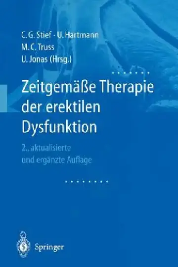 Cover of Zeitgemäße Therapie Der Erektilen Dysfunktion