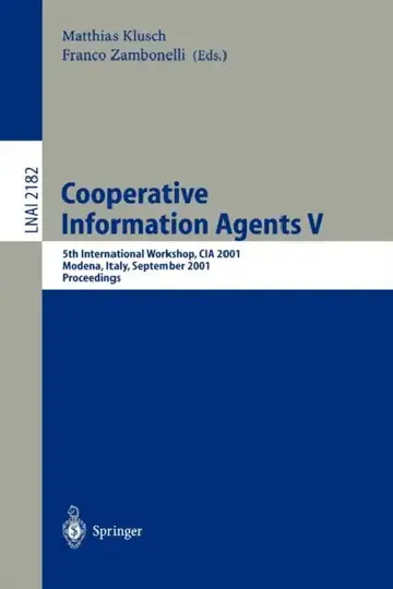 Cover of Cooperative Information Agents V