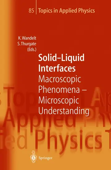Cover of Solid-Liquid Interfaces