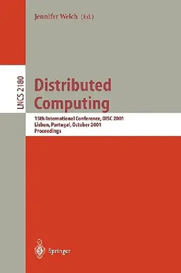 Cover of Distributed Computing