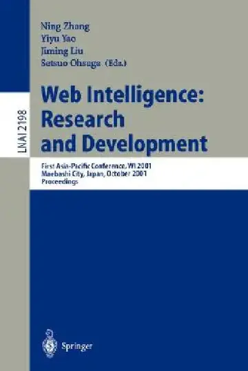 Cover of Web Intelligence