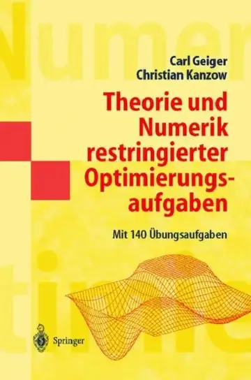 Cover of Theorie Und Numerik Restringierter Optimierungsaufgaben