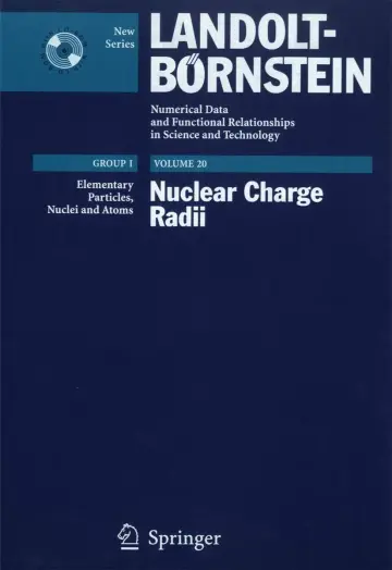 Cover of Nuclear Charge Radii