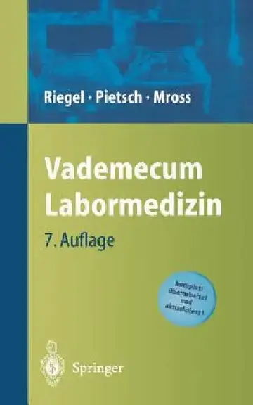 Cover of Vademecum Labormedizin