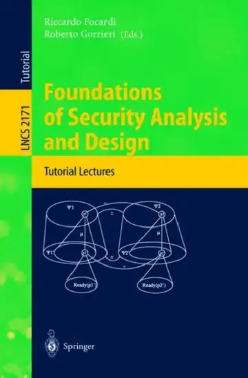Cover of Foundations of Security Analysis and Design