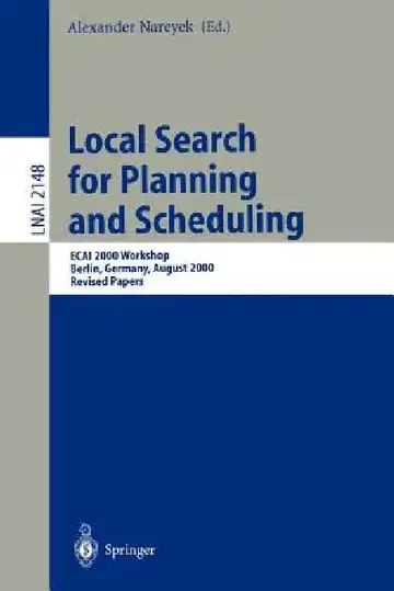 Cover of Local Search for Planning and Scheduling