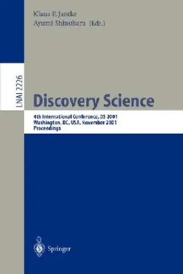 Cover of Discovery Science