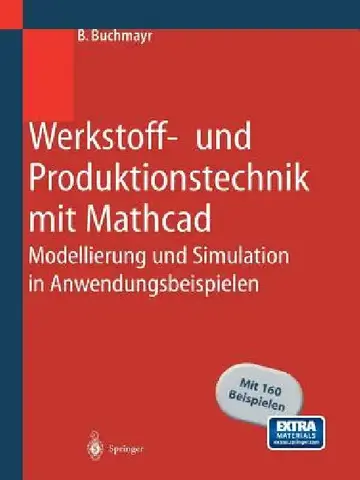 Cover of Werkstoff- Und Produktionstechnik Mit MathCAD