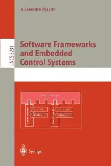 Cover of Software Frameworks and Embedded Control Systems