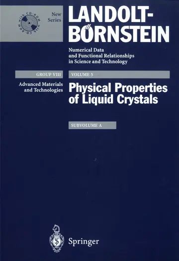 Cover of Physical Properties of Liquid Crystals