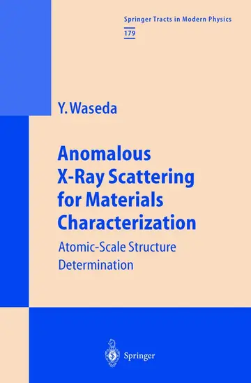 Cover of Anomalous X-Ray Scattering for Materials Characterization