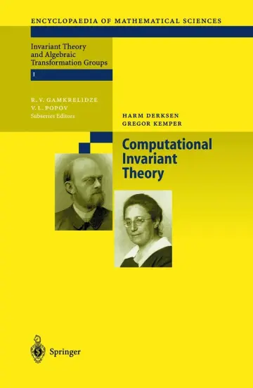 Cover of Computational Invariant Theory
