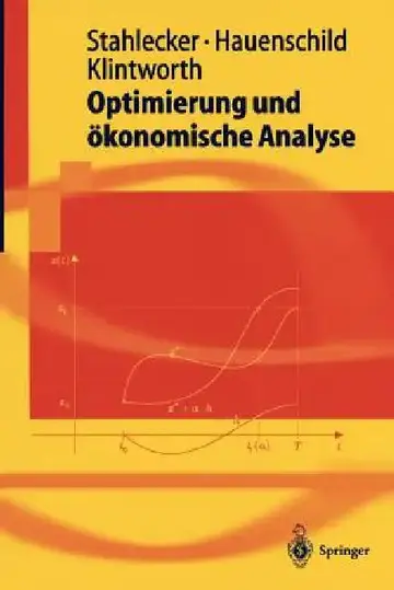 Cover of Optimierung Und Ökonomische Analyse