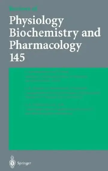 Cover of Reviews of Physiology, Biochemistry and Pharmacology 145
