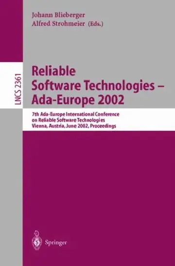 Cover of Reliable Software Technologies - Ada-Europe 2002