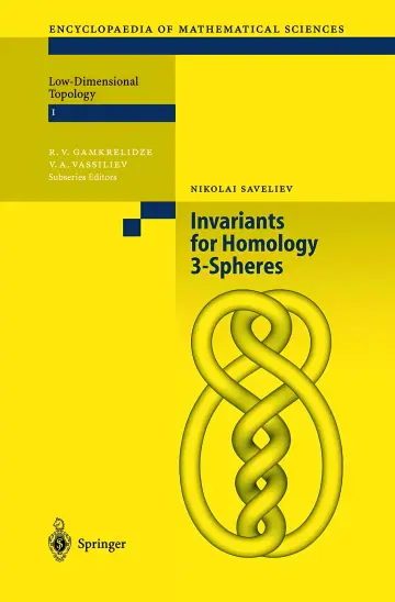 Cover of Invariants of Homology 3-Spheres