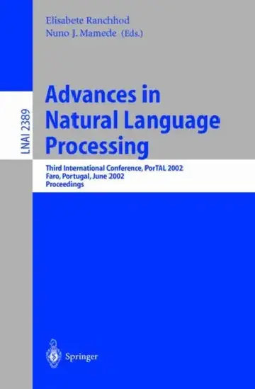 Cover of Advances in Natural Language Processing