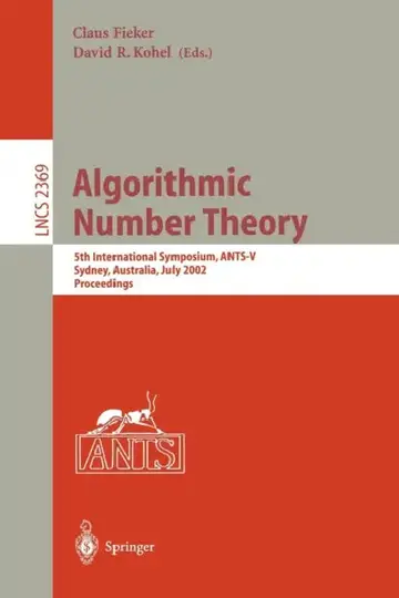 Cover of Algorithmic Number Theory