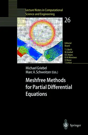 Cover of Meshfree Methods for Partial Differential Equations