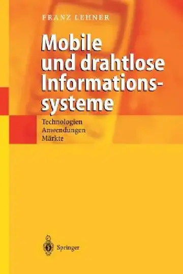 Cover of Mobile Und Drahtlose Informationssysteme