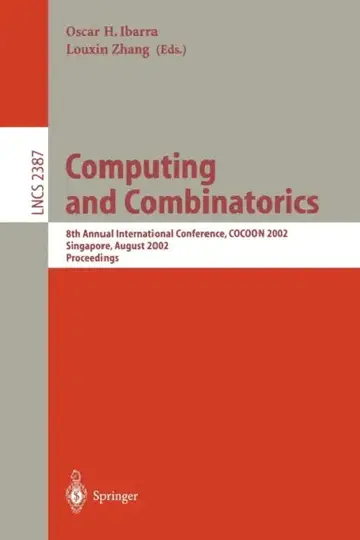 Cover of Computing and Combinatorics