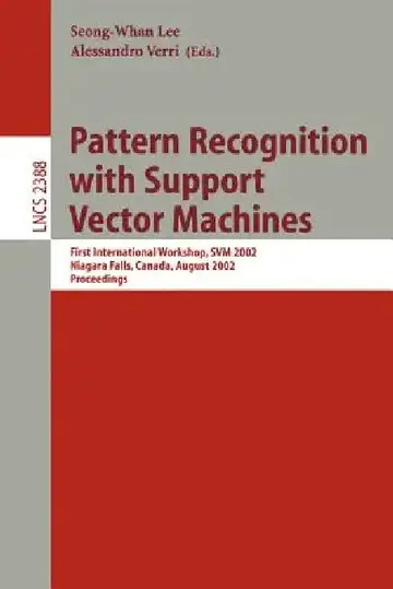 Cover of Pattern Recognition with Support Vector Machines