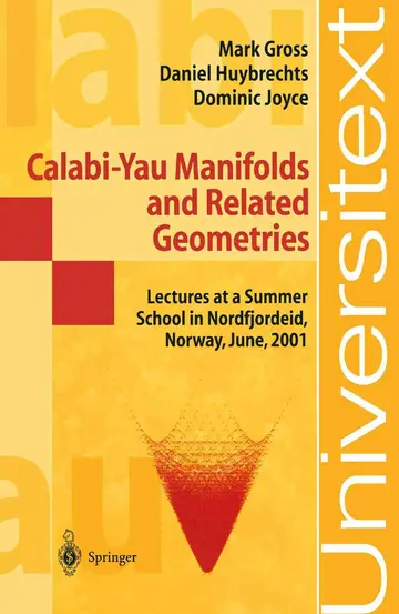 Cover of Calabi-Yau Manifolds and Related Geometries