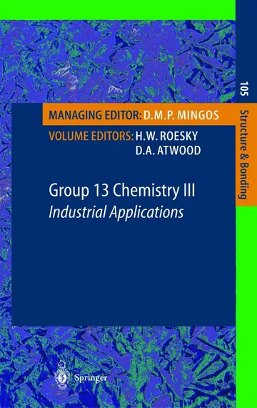 Cover of Group 13 Chemistry III