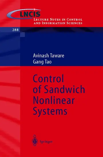 Cover of Control of Sandwich Nonlinear Systems