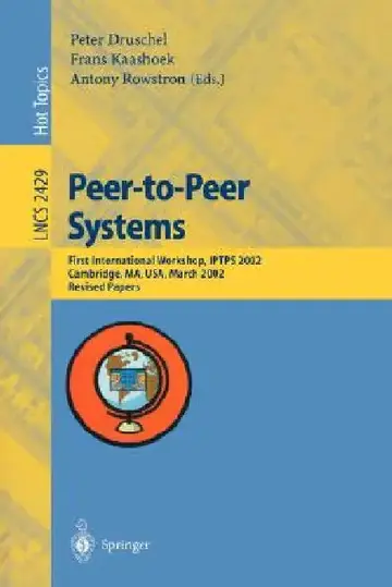 Cover of Peer-To-Peer Systems