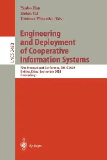 Cover of Engineering and Deployment of Cooperative Information Systems
