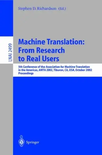 Cover of Machine Translation
