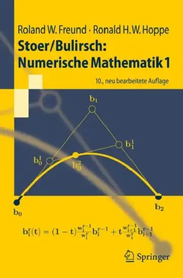 Cover of Stoer/Bulirsch