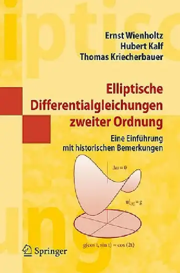 Cover of Elliptische Differentialgleichungen Zweiter Ordnung