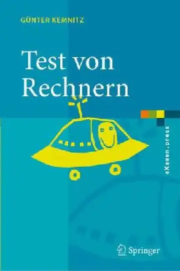 Cover of Test Und Verlässlichkeit Von Rechnern