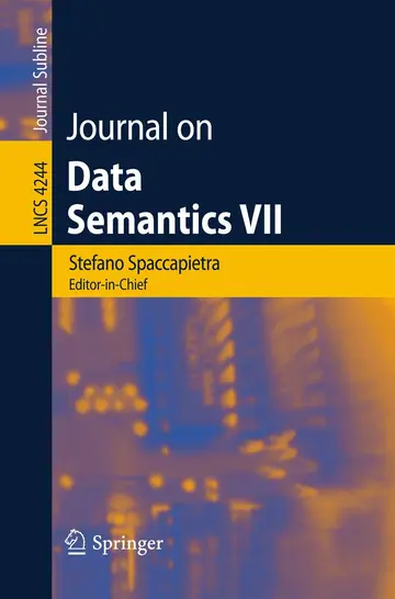Cover of Journal on Data Semantics VII