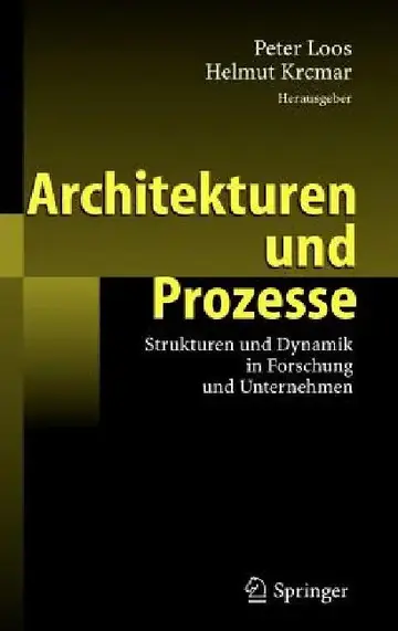 Cover of Architekturen Und Prozesse