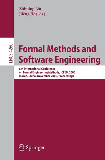 Cover of Formal Methods and Software Engineering