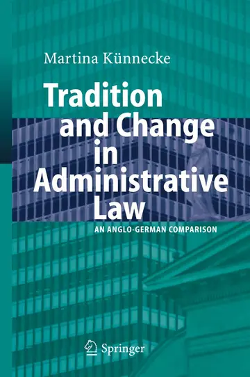Cover of Tradition and Change in Administrative Law