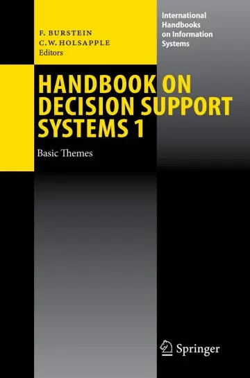 Cover of Handbook on Decision Support System 1