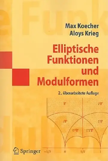 Cover of Elliptische Funktionen Und Modulformen