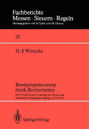 Cover of Bewegungssteuerung Durch Rechnersehen