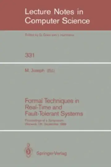 Cover of Formal Techniques in Real-Time and Fault-Tolerant Systems