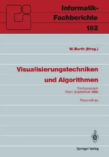 Cover of Visualisierungstechniken Und Algorithmen