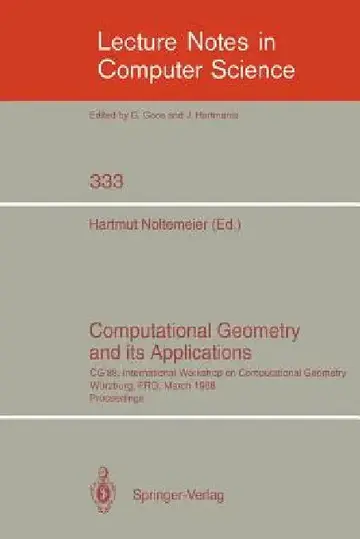 Cover of Computational Geometry and Its Applications