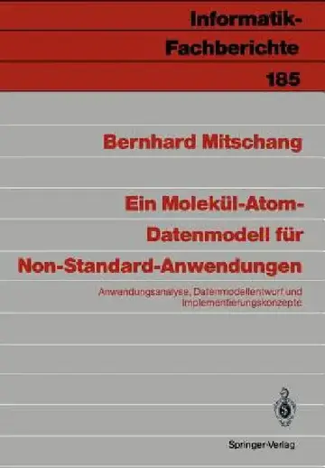 Cover of Ein Molekül-Atom-Datenmodell Für Non-Standard-Anwendungen